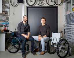 Innovative Wheelchair Design Developed for Ease, Energy Efficiency and User Comfort